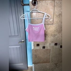 Ardene cropped tank top